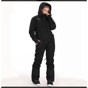 New Womens Blue Magic winter chic full body ski jumpsuit sz medium